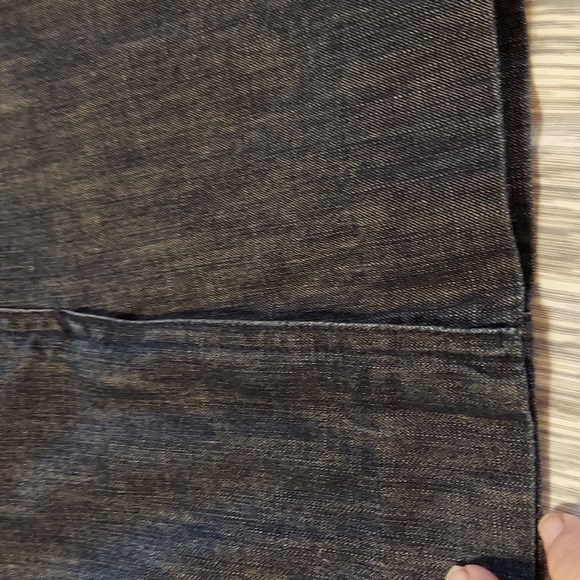 Jean skirt with front pockets - Picture 6 of 7